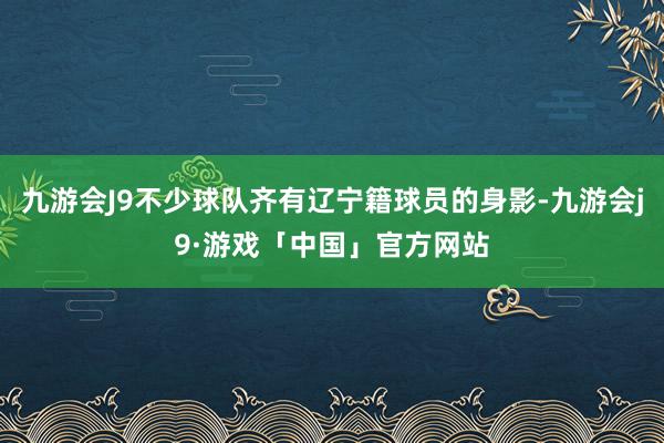 九游会J9不少球队齐有辽宁籍球员的身影-九游会j9·游戏「中国」官方网站